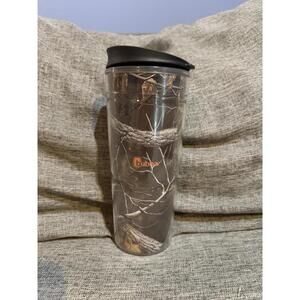 Bubba Real Tree Tumbler 24 oz Insulated Camo Hot Or Cold Drink Through Lid